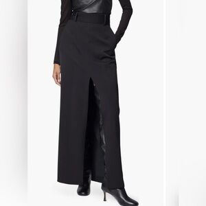 & Other Stories (Paris Atelier) Black Maxi Skirt